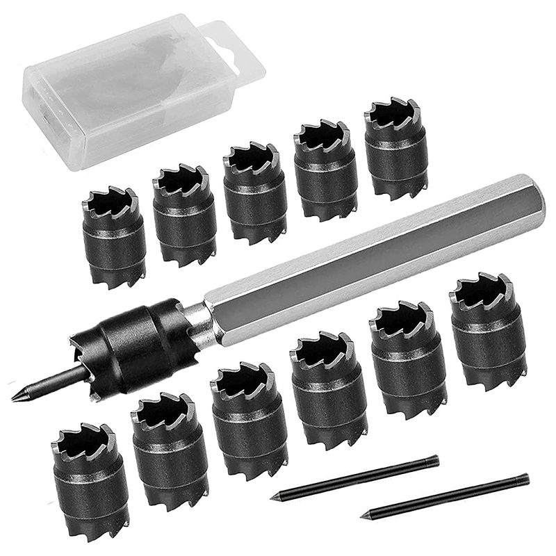 Jewelry Making Drill - HSS 스폿 용접 커터 세트, 14