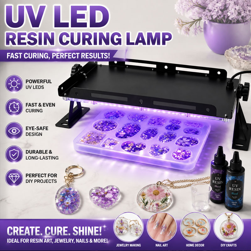 고출력 LED UV 경화 램프 (DIY 레진 에폭시,  - Jewelry Making Dc 리뷰 및 가격