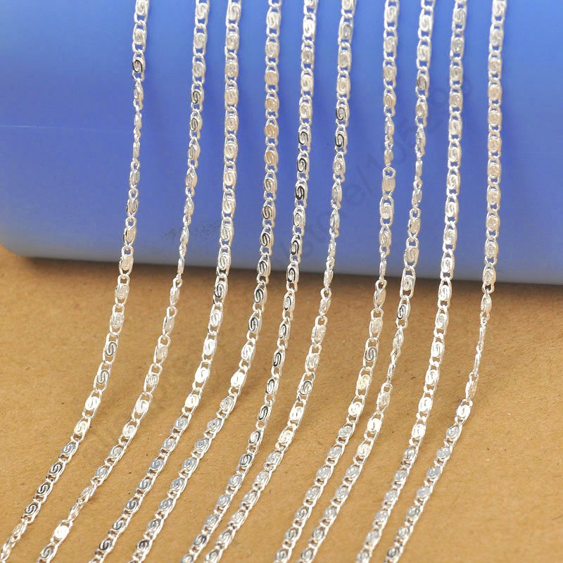 16~30인치, 1.7mm, 925 스털링 실버 소재의 - Lobster Clasp Silver 리뷰 및 가격