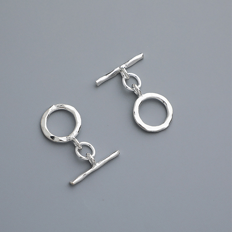 925 스털링 실버 소재의 토글 잠금장치, 망치로 두드 - Jewelry Making In La 리뷰 및 가격
