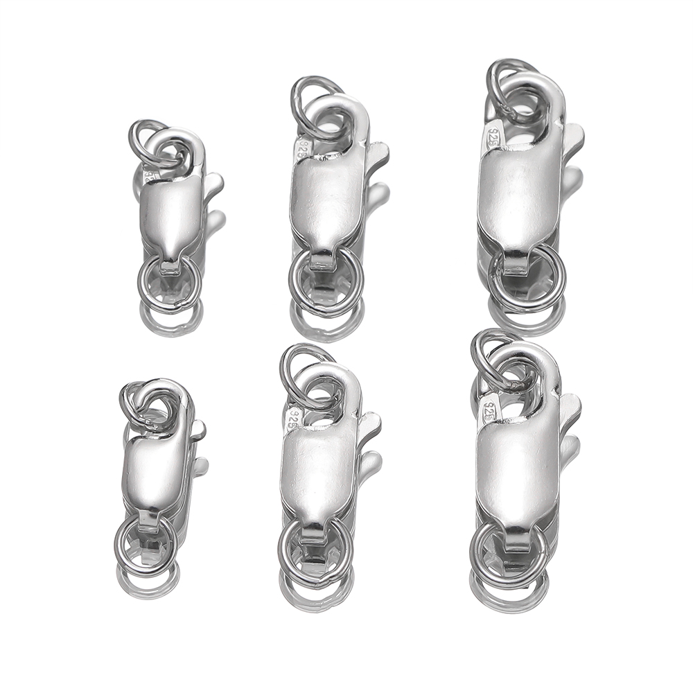 2개입 순은 로브스터 클래스프 쥬얼리 커넥터 버클 DI - Lobster Clasp Silver 리뷰 및 가격